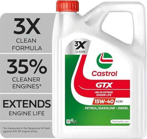 Castrol GTX 15W-40 A3/B3 4l