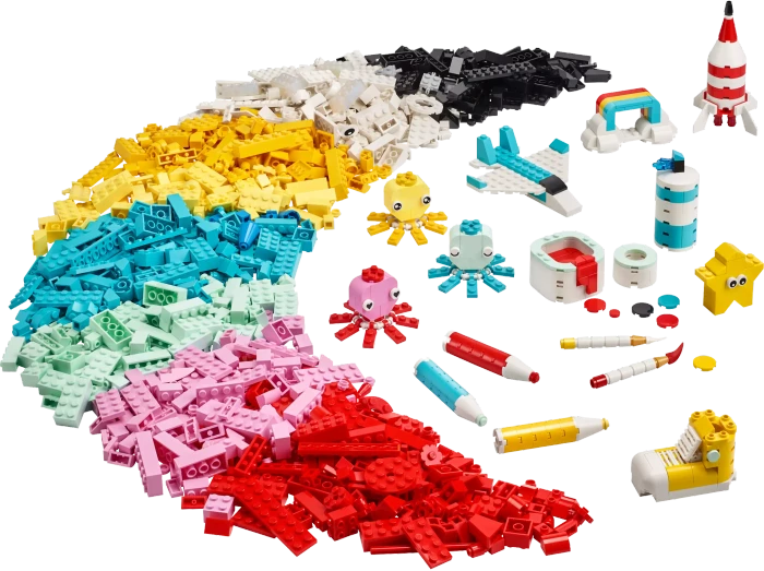 LEGO Classic - Kreativ-Bauset mit bunten Steinen