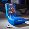 X Rocker Marvel Hero Video Rocker Gaming Bodensessel für Kinder/Jugendliche, Spider-Man blau Vorschaubild
