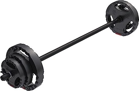 Gorilla Sports Aerobic Kunststoff Langhantel Set 20kg
