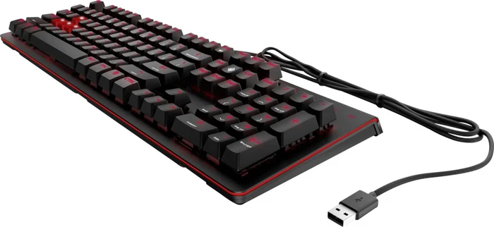 HP Omen Encoder Gaming Keyboard, MX BROWN, USB, DE