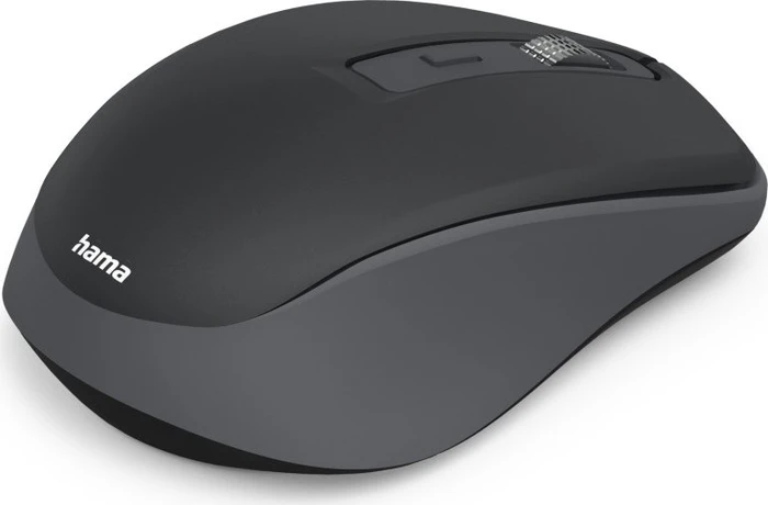 Hama WM-450 Silent Wireless Multi-Device Mouse schwarz/grau, USB/Bluetooth