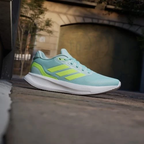 adidas Runfalcon 5 semi flash aqua/lucid lemon/core black (Damen)