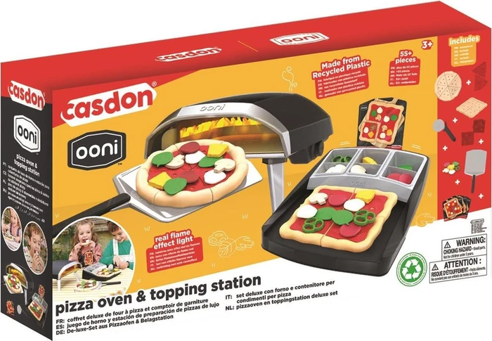 Casdon Ooni pizza oven and topping station set