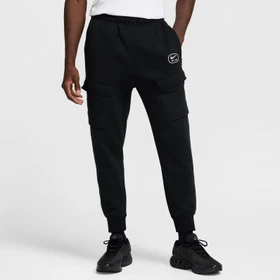Nike Swoosh Air Fleece Cargo Trainingshose lang black/fir (Herren)