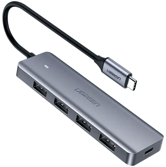 Ugreen Type-C Hub 4-in-1, USB-C 3.0 [Stecker]