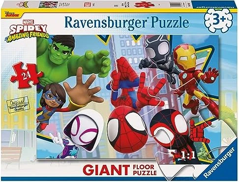 Ravensburger Puzzle Spidey & His Amazing Friends Riesen-Bodenpuzzle