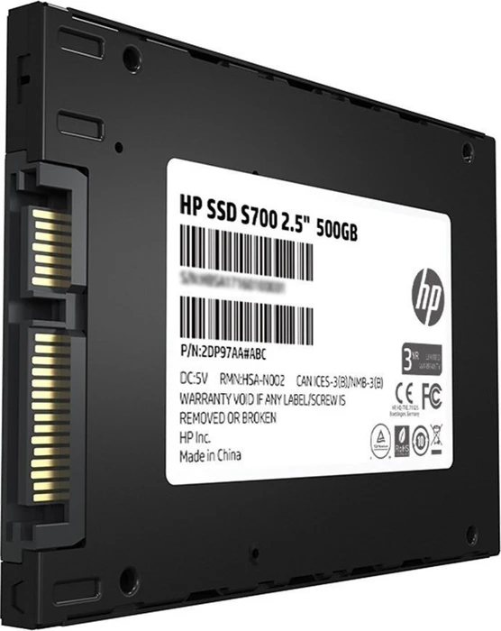 HP SSD S700 500GB, 2.5" / SATA 6Gb/s