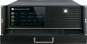 Inter-Tech IPC 4U-4452-TFT, schwarz, 4HE, ATX