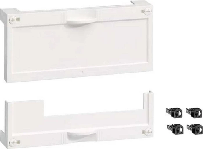 Hager Abdeckungenset für Multimedia Kit für Patch-Panel und für 3-fach-Steckdose