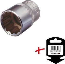 KS Tools Außenzwölfkant Steckschlüssel 1/2" zöllig, 7/16"x38mm