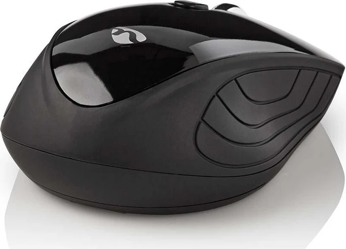 Nedis wireless Mouse, schwarz, USB