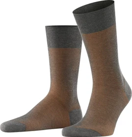Falke Fine Shadow Socken grau mel (Herren)