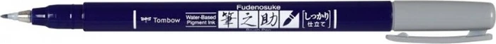 Tombow Fudenosuke Color Kalligrafiestift grau