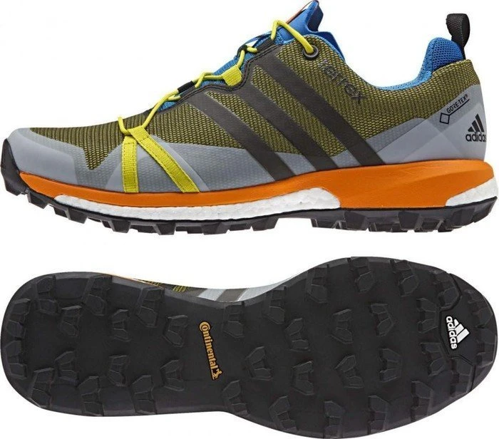 adidas Terrex Agravic GTX collegiate lime/core black/collegiate orange (Herren)