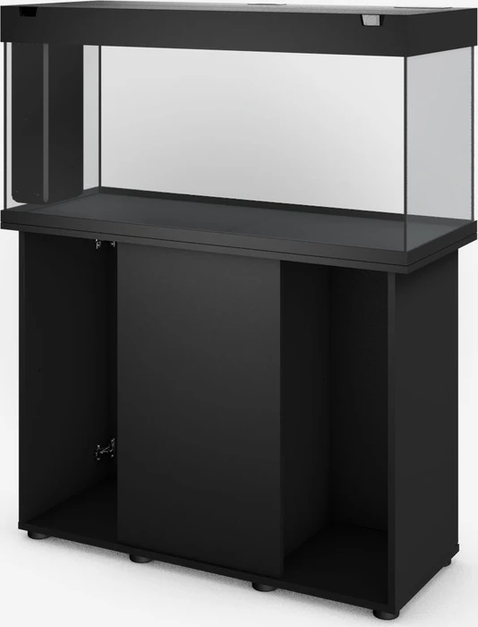 Juwel Rio 180 LED Aquarium-Set mit Unterschrank, schwarz/schwarz, 180l