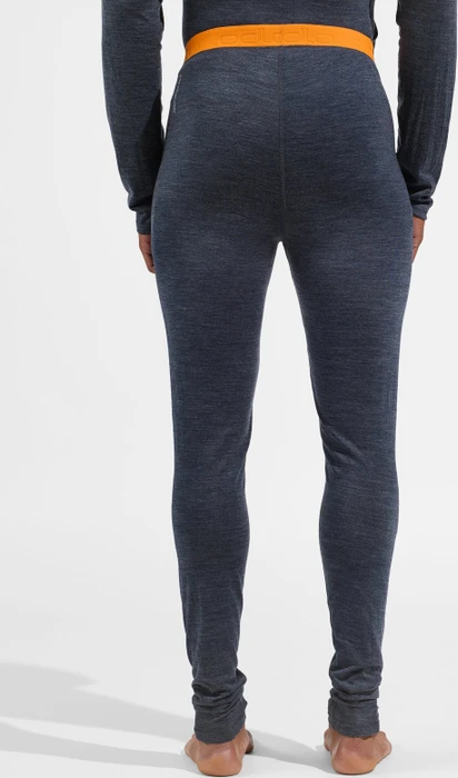 Odlo Natural Performance Wool 150 Base Layer Hose lang india ink melange/oriole (Herren)