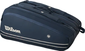 Wilson Roland-Garros 2025 Session de Soirée Super Tour 15 Tennistasche dark navy