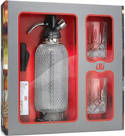 iSi Sodamaker Classic Set Trinkwassersprudler silber