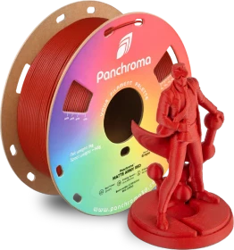 Polymaker Panchroma PLA matt, Army Red, Spule, 1.75mm, 1.00kg