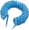 Ducky Premicord Spiralkabel USB-C auf USB-A, Tastaturkabel (Spiral-Textilkabel), 1.8m, Bon Voyage Vorschaubild