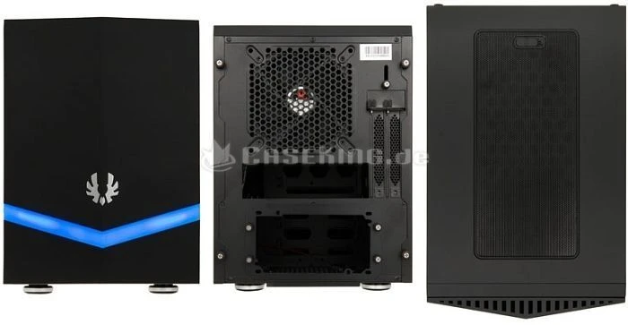 BitFenix Colossus M Mini-ITX schwarz, Mini-ITX