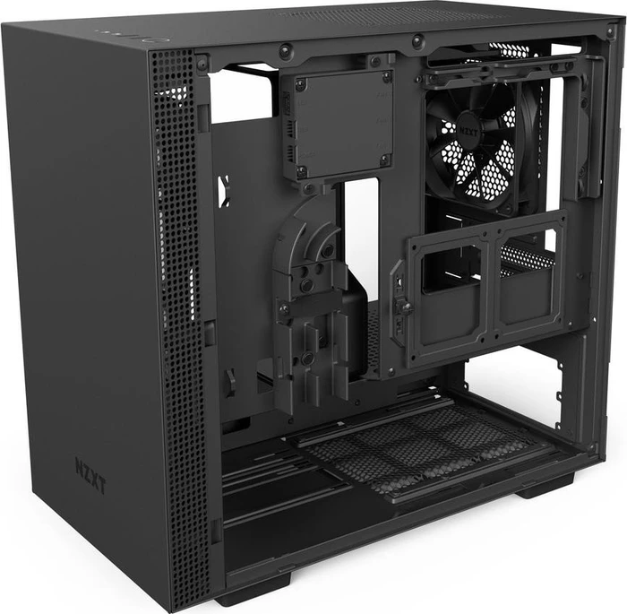 NZXT H200i, schwarz, Glasfenster, Mini-ITX
