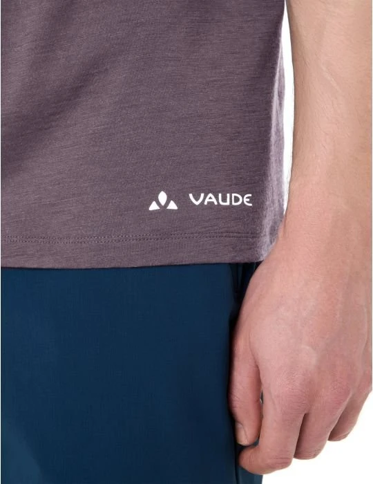 Vaude Tekoa Wool Funktionsshirt kurzarm purple ash (Herren)