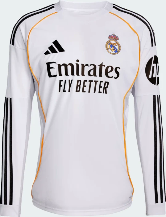 adidas Real Madrid 2025/2026 Heimtrikot langarm (Herren)
