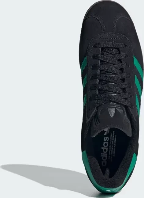 adidas Gazelle core black/court green/cloud white (Herren)