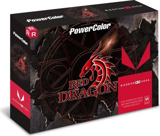 PowerColor Red Dragon Radeon RX Vega 56, 8GB HBM2, 2x HDMI, 2x DP