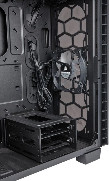 Corsair Crystal Series 460X schwarz, Glasfenster