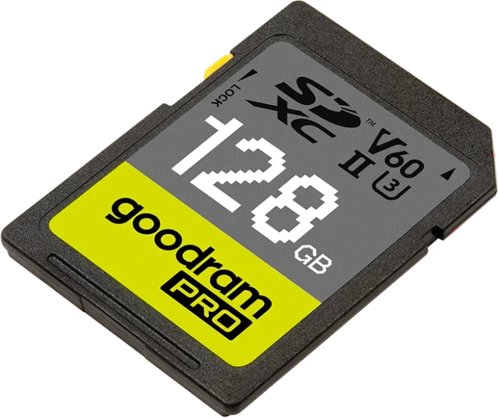 goodram Pro S6B0 R265/W120 128GB, UHS-II U3, Class 10