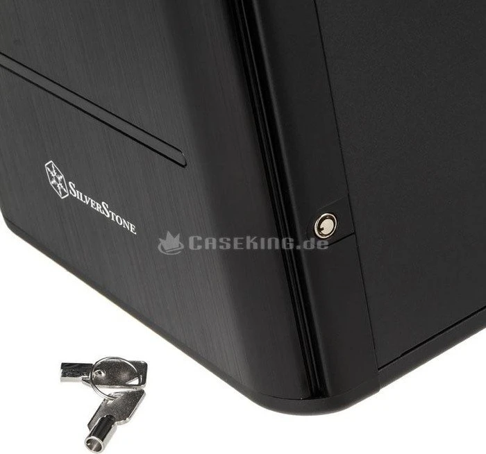 SilverStone Case Storage CS280, schwarz, Mini-ITX