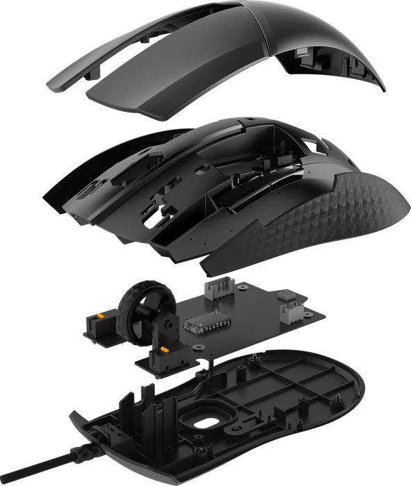 MSI Clutch GM41 Lightweight Gaming Mouse schwarz, USB