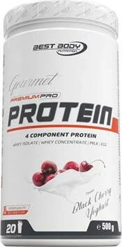 Best Body Nutrition Gourmet Premium Pro Protein Black Cherry Yoghurt 500g