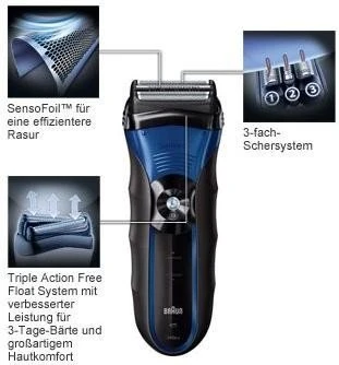 Braun Series 3 340s-4 Wet&Dry