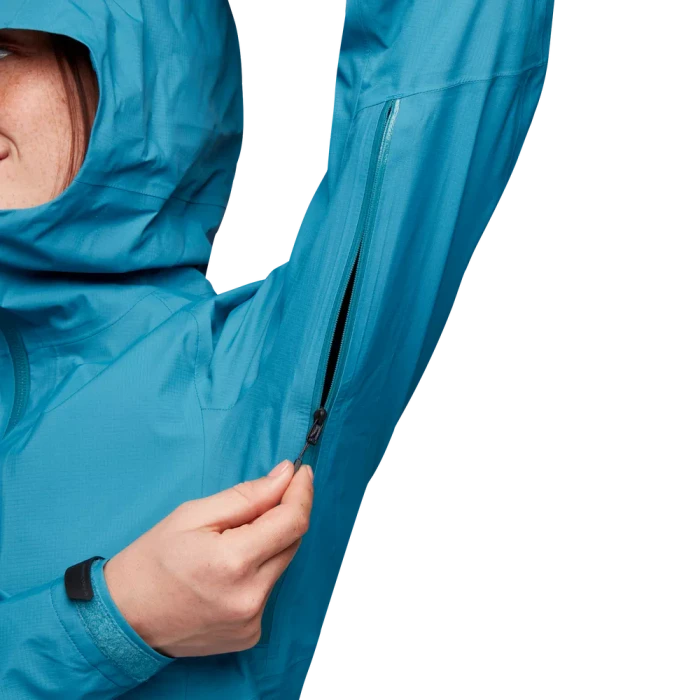 Black Diamond HighLine Stretch Shell Funktionsjacke cerulean blue (Damen)