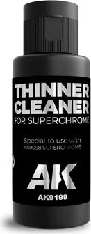 AK-Interactive Thinner Cleaner for super chrome, 60ml