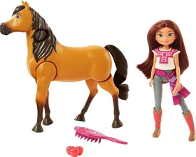 Mattel Spirit Untamed - Reitabenteuer-Set Lucky & Spirit