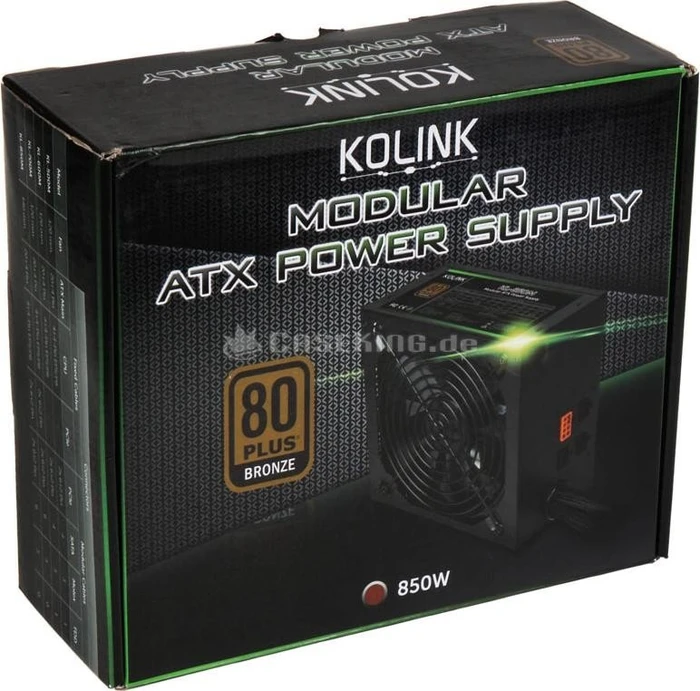 Kolink KL Series Modular 850M 850W, ATX 2.3