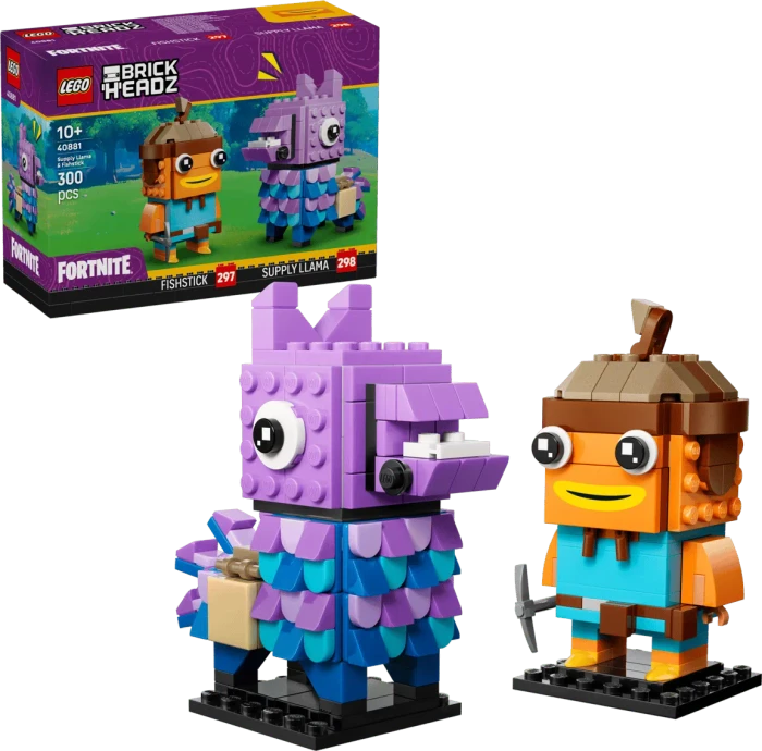 LEGO BrickHeadz - Vorratslama und Fischstäbchen