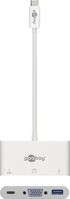 Wentronic Goobay USB-C Multiport Adapter, 15cm