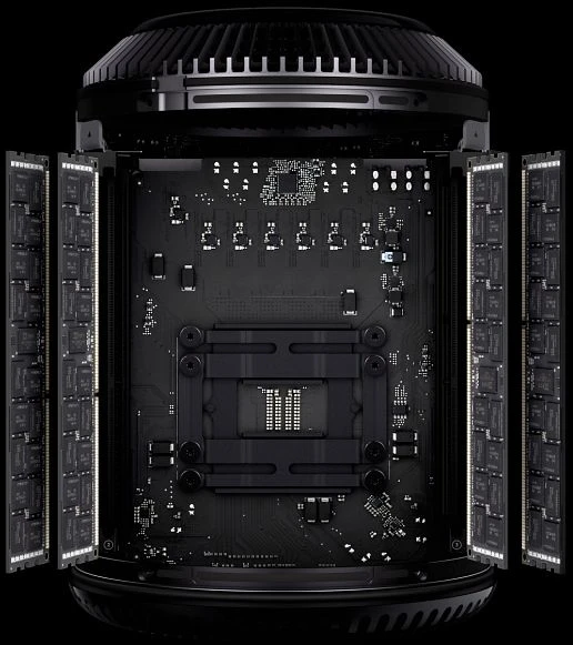 Apple Mac Pro, Xeon E5-2697 v2, 64GB RAM, 1TB SSD, 2x FirePro D700 [2013]