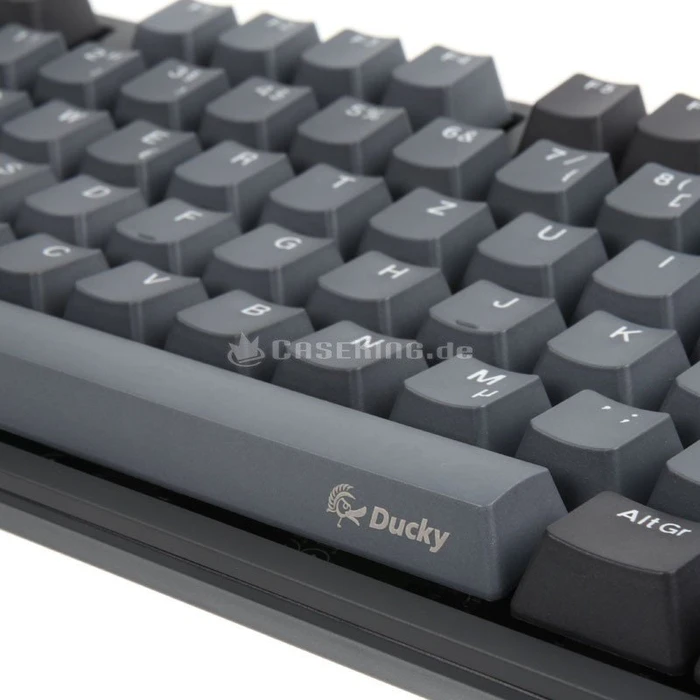 Ducky One 2 TKL Skyline PBT grau, MX BLUE, USB, DE