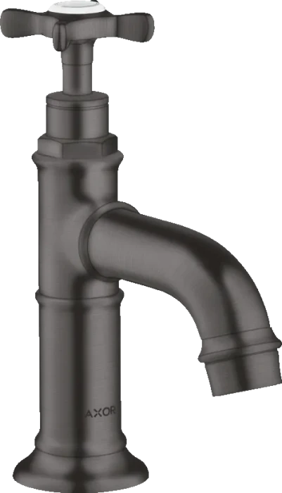 Hansgrohe Axor Montreux Standventil 50 mit Kreuzgriff ohne Ablaufgarnitur brushed black chrome