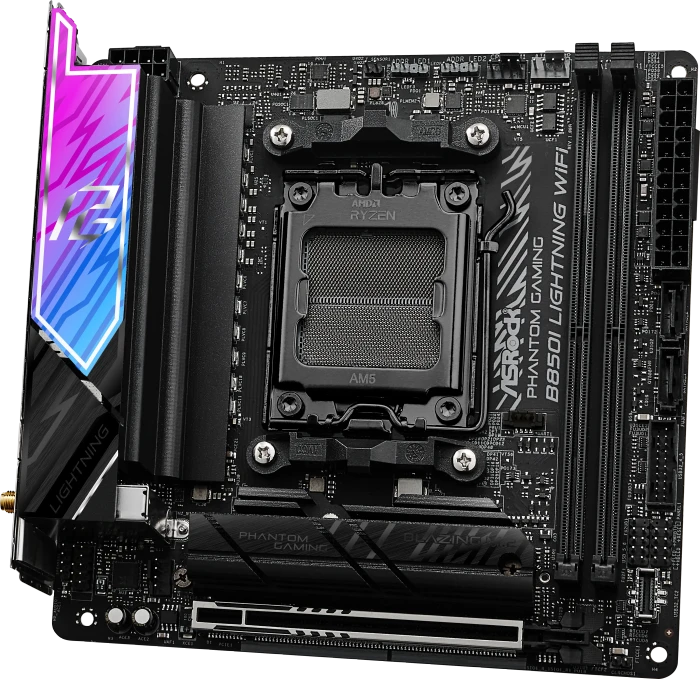 ASRock Phantom Gaming B850I Lightning WiFi (AMD AM5)