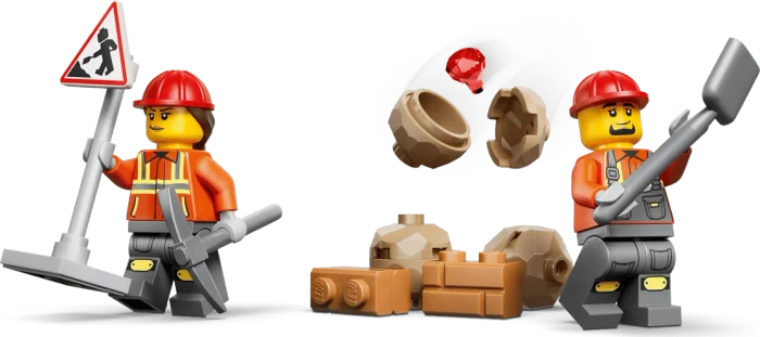 LEGO City - Gelber Baggerlader
