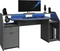 Parisot Set-Up Gaming Tisch Schreibtisch mit LED-Beleuchtung 131x67cm Carbon/Carbon Vorschaubild