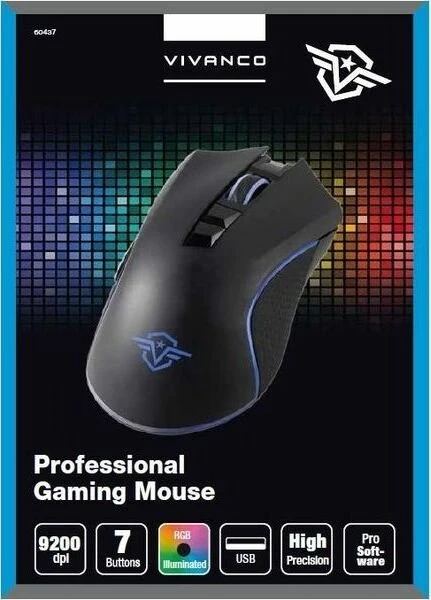 Vivanco IT-MS G3 Gaming Mouse schwarz, USB